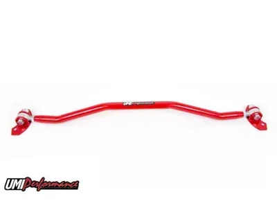 UMI Performance Strut Tower Brace; Black (05-14 Mustang GT)