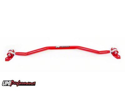UMI Performance Strut Tower Brace; Red (05-14 Mustang GT)