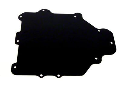 UMI Performance HVAC Delete Panel; Black (93-02 Camaro)