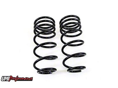 UMI Performance Rear Lowering Springs; 1.50-Inch (93-02 Camaro)