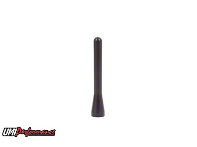UMI Performance Short Aluminum Antenna; 3.50-Inch (93-02 Camaro)