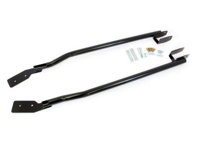 UMI Performance Bolt-In Tubular Subframe Connectors; Black (93-02 Camaro Coupe)