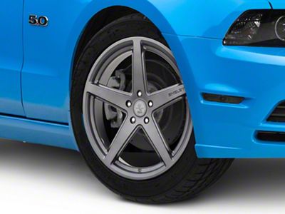 Shelby Style SB201 Charcoal Wheel; 20x9.5 (10-14 Mustang)