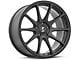 Shelby Style SB203 Satin Black Wheel; Rear Only; 20x10.5 (10-14 Mustang)
