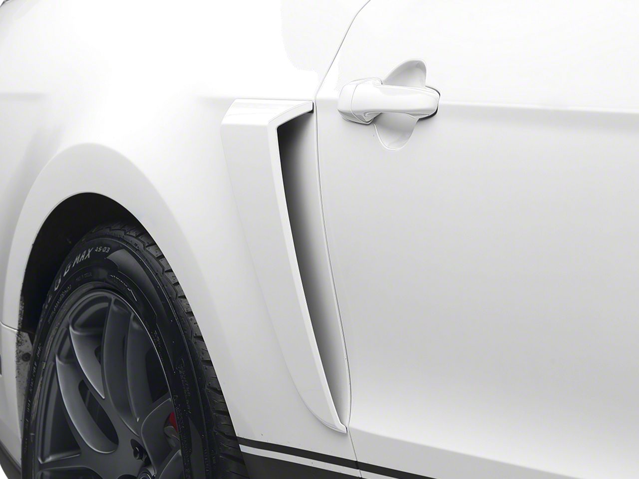 【SCENERITY】Pico Mustang Padding RTR Mustang Quarter Splitters 403281 (18-23 Mustang GT