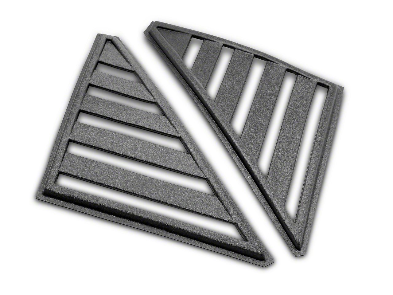 SpeedForm Mustang Hatchback Quarter Window Louvers SpeedForm Mustang Hatchback Quarter Window Louvers
