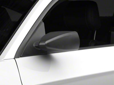 MMD Retro Mirrors; Unpainted (10-14 Mustang)