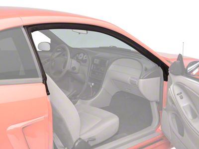 Door Seal Weatherstripping Kit; Upper Driver and Passenger (94-04 Mustang)