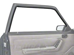 OPR Door Window Run Channel; Driver Side (79-93 Mustang Coupe, Hatchback)