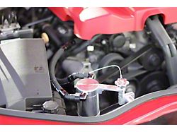 UPR Products Billet Oil Catch Can; Satin (12-15 Camaro ZL1)