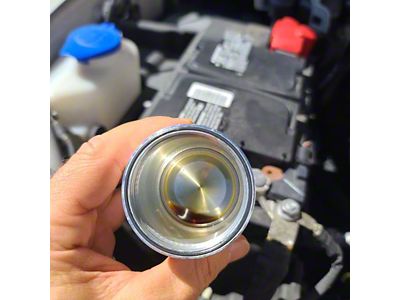 UPR Products Plug N Play Oil Catch Can; Passenger Side; Black (11-23 6.4L HEMI Challenger)