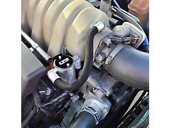 UPR Products Plug N Play Oil Catch Can; Passenger Side; Satin (08-10 6.1L HEMI Challenger)