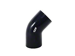 Pro Series Silicone 45-Degree Elbow Coupler; 3.00-Inch; Black (Universal; Some Adaptation May Be Required)