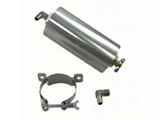 Billet Coolant Overflow Tank; Satin (Universal; Some Adaptation May Be Required)