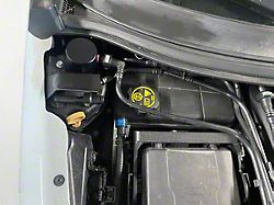 UPR Products Dual Valve Plug N Play Clean Side Oil Catch Can; Black (15-19 Corvette C7 Z06)