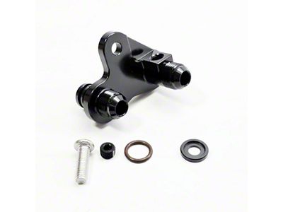 UPR Products 6R80/10R80 Transmission Cooler Port Adapter; 8AN (11-25 Mustang)
