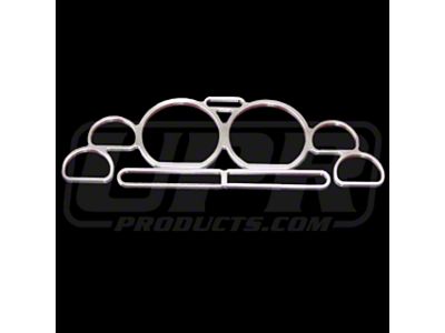 UPR Products Billet Dash Gauge Ring; Polished (94-04 Mustang)