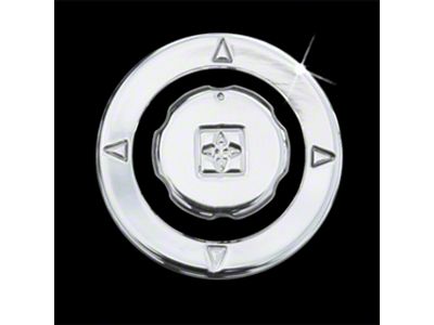 UPR Products Billet Designer Mirror Control Kit; Polished (05-09 Mustang)