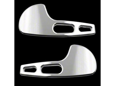UPR Products Billet Flat Door Handle Kit with Holes; Polished (94-04 Mustang)