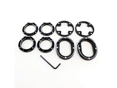 UPR Products Billet IRS Subframe Bushing Lockout Kit (15-25 Mustang)