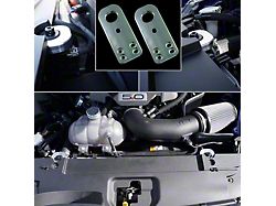 UPR Products Billet Radiator Hold Down Mount; Satin (15-25 Mustang, Excluding GT350 & GT500)