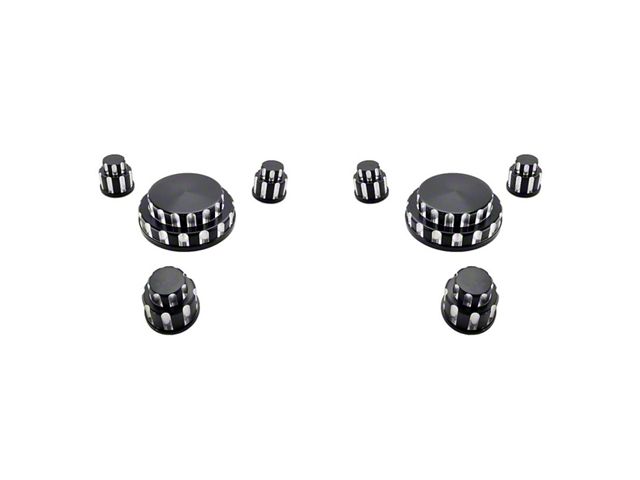 UPR Products Billet Strut Tower Cap Kit For 2011-2014 Ford Mustang – Satin Silver (1131-13)