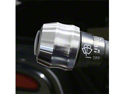 UPR Products Billet Turn Signal Knob Cover; Polished (94-04 Mustang)