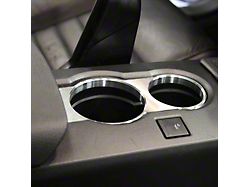 UPR Products Cup Holder Bezel; Black (05-09 Mustang)