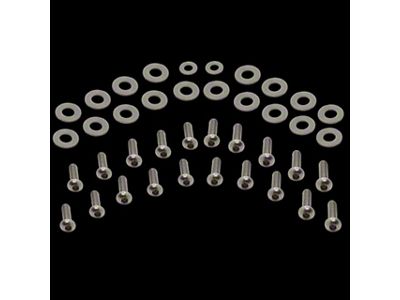 UPR Products Fender Washer Hardware Kit; Stainless Steel (05-09 Mustang)