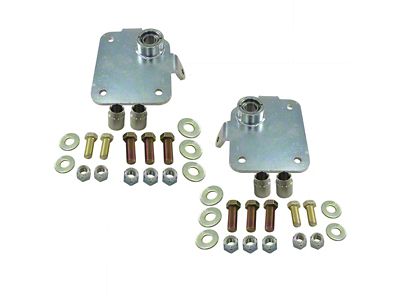 UPR Products Fixed Race Caster Camber Plates (79-04 Mustang)