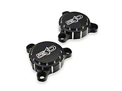 UPR Products Howling Coyote Billet Strut Cap Covers (15-25 Mustang GT, Dark Horse)