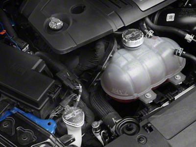 UPR Products Howling Coyote Engine Cap Covers; Satin (18-25 Mustang GT)