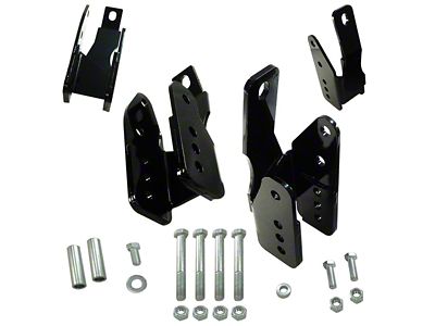 UPR Products Lower Control Arm Relocation Bracket Kit (05-10 Mustang)