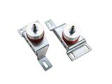 LS Adjustable Urethane Motor Mounts with Street Bushings (79-04 Mustang w/ LS Swap)