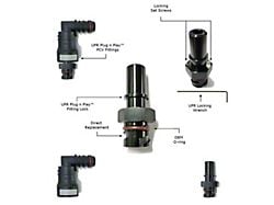 UPR Products Plug N Play Adjustable Hi-Flo PCV Valve (11-23 Mustang GT, GT350)