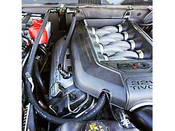 UPR Products Plug N Play Firewall Mount SC Oil Catch Can; Black (11-14 Mustang GT)