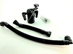UPR Products Plug N Play Oil Catch Can; Black (20-22 Mustang GT500 w/ Whipple Supercharger)