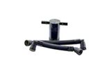UPR Products Plug N Play SC Oil Catch Can; Black (18-23 Mustang GT)