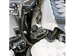UPR Products Plug N Play SC Oil Catch Can Remote Mount; Satin (15-17 Mustang GT)