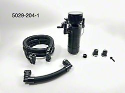 UPR Products ProCharger VTA Billet Breather Tank; Black (24-25 Mustang GT & Dark Horse w/ Procharger System)