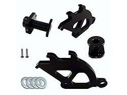UPR Products Quadrant Clutch Cable and Firewall Adjuster Kit; Black (96-04 Mustang)