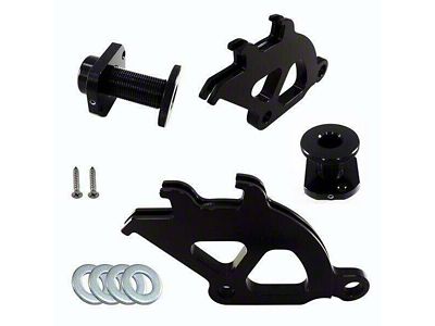 UPR Products Quadrant Clutch Cable and Firewall Adjuster Kit; Black (96-04 Mustang)