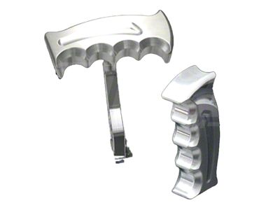 UPR Products Reaper T-Handle Shift Knob; Satin (79-04 Mustang, Excluding 03-04 Cobra)