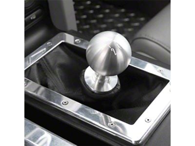 UPR Products Round 5-Speed Shift Knob; Polished (05-10 Mustang GT, V6)