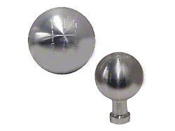 UPR Products Round 5-Speed Shift Knob; Satin (05-10 Mustang GT, V6)