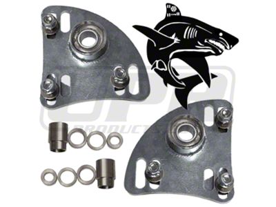 Steel Caster Camber Plates (94-04 Mustang)