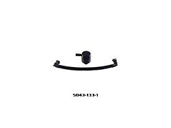 UPR Products Tall Clean Side Oil Catch Can; Black (11-17 Mustang GT)