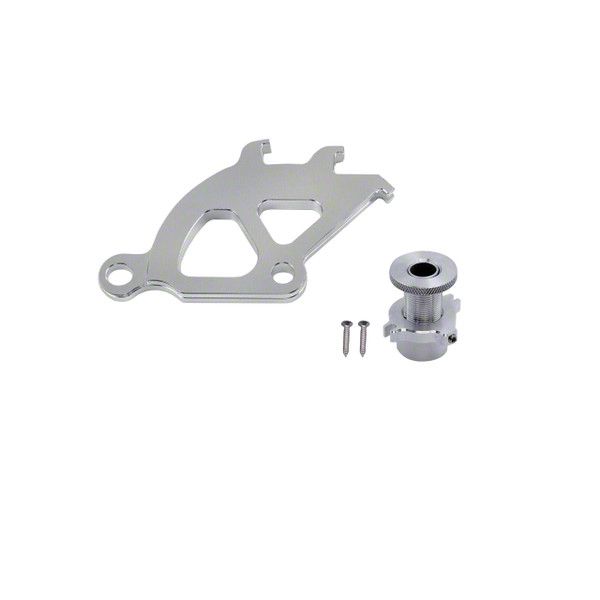 thumbnail image 2 of Silver Billet Firewall Adjuster & Triple Hook Clutch Quadrant Kit For Ford Mustang 1979-2004 | Part #3004-13 2 of 10