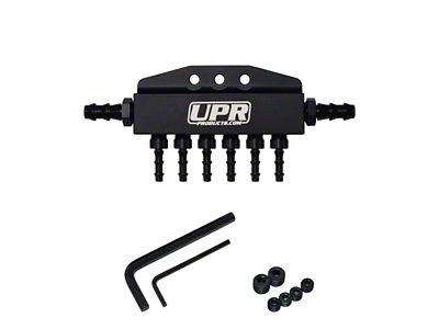 UPR Products Universal Billet 8-Port Vacuum Block Manifold (Universal; Some Adaptation May Be Required)
