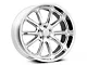 US Mag Rambler Chrome Wheel; Rear Only; 20x10.5 (06-10 RWD Charger)